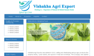 Vishakhaagriexport.com thumbnail