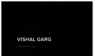 Vishal-garg.com thumbnail