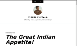 Vishalpuppala.com thumbnail
