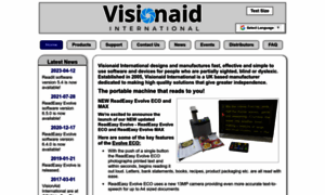 Visionaid.com thumbnail