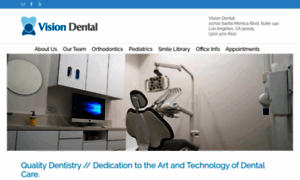 Visiondental.com thumbnail