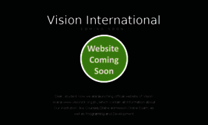 Visionint.org.in thumbnail