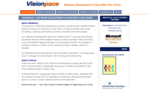 Visionpace.com thumbnail