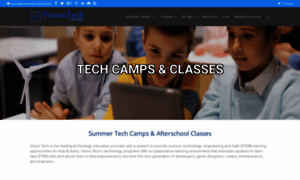 Visiontechcamps.com thumbnail