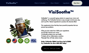 Visisoothe-usa.com thumbnail