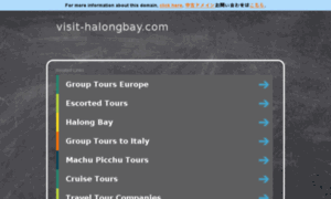 Visit-halongbay.com thumbnail