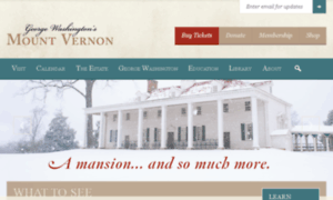 Visit.mountvernon.org thumbnail