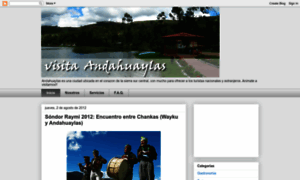 Visitaandahuaylas.blogspot.pe thumbnail