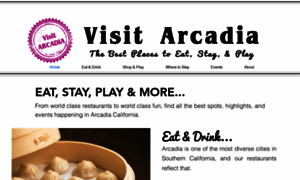 Visitarcadiacalifornia.com thumbnail