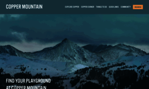 Visitcoppermountain.com thumbnail