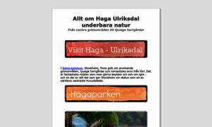 Visithaga-ulriksdal.se thumbnail