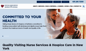 Visitingnurseservice.org thumbnail