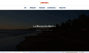 Visitlamanzanilla.com thumbnail