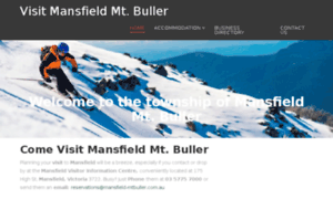 Visitmansfieldmtbuller.com.au thumbnail