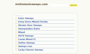 Visitmiamisweeps.com thumbnail