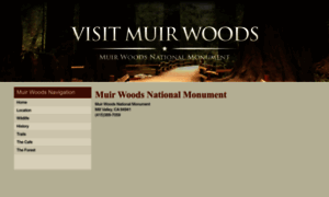 Visitmuirwoods.com thumbnail