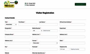 Visitor-registration.renewx.in thumbnail