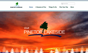 Visitpinetoplakeside.com thumbnail