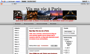 Vismavieaparis.blogspot.fr thumbnail