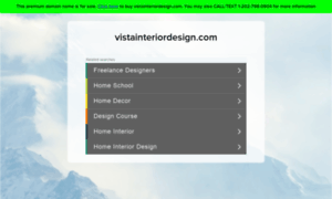 Vistainteriordesign.com thumbnail