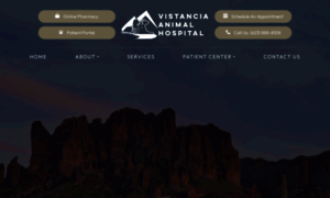 Vistanciaanimalhospital.com thumbnail