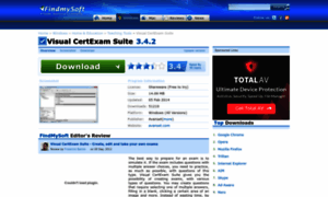 Visual-certexam-suite.findmysoft.com thumbnail