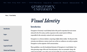 Visualidentity.georgetown.edu thumbnail