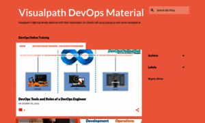 Visualpathdevopsmaterial.blogspot.com thumbnail