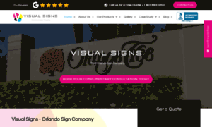 Visualsignsandgraphics.com thumbnail