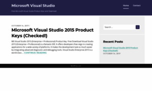 Visualstudioproductkeys.wordpress.com thumbnail