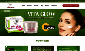 Vitaglowproducts.com thumbnail