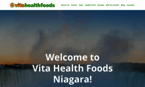 Vitahealthfoodsniagara.ca thumbnail