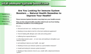 Vital-immune-system-boost.com thumbnail