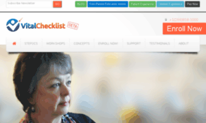 Vitalchecklist.com thumbnail