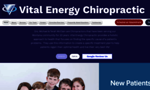 Vitalenergychiropractic.com thumbnail