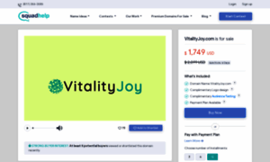 Vitalityjoy.com thumbnail