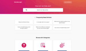 Vitalredlight.crisp.help thumbnail