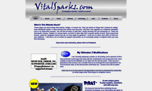 Vitalsparks.com thumbnail