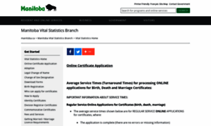 Vitalstats.gov.mb.ca thumbnail