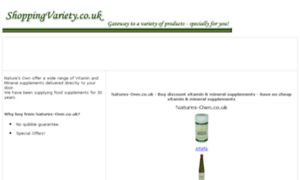 Vitamin-mineral-supplements.shoppingvariety.co.uk thumbnail