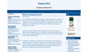 Vitaminb12.biz thumbnail