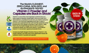 Vitaminc.healthrangerstore.com thumbnail