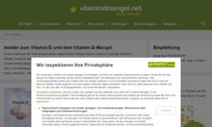 Vitamindmangel.net thumbnail