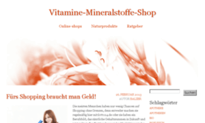 Vitamine-mineralstoffe-shop.de thumbnail