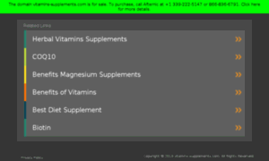 Vitamins-supplements.com thumbnail