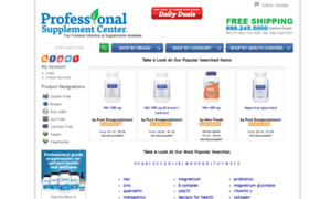 Vitamins-supplements.professionalsupplementcenter.com thumbnail