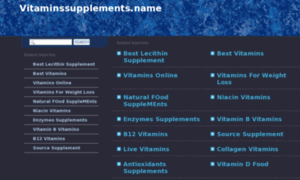 Vitaminssupplements.name thumbnail