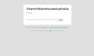 Vitaminwarehouseaustralia.myshopify.com thumbnail