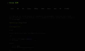 Vitasdk.org thumbnail