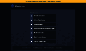 Vitaskin.com thumbnail